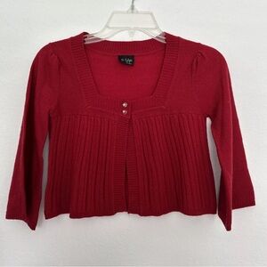 2 Hip By Wrapper Girls Bolero Size XL  -Red-